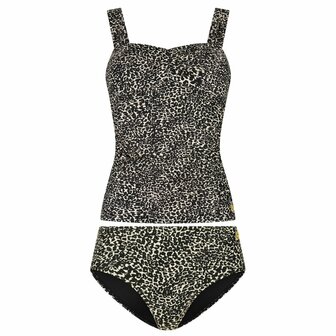 Ten Cate Beach Tankini Twisted Padded Little Leopard 60663-60665_2195 | 33366