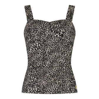 Ten Cate Beach Tankini Twisted Padded Little Leopard 60663-60665_2195 | 33366