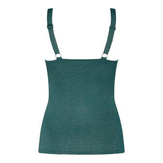 Ten Cate Beach Tankini V-Neck Padded Bottle Green 60664-60665_1582 | 33364