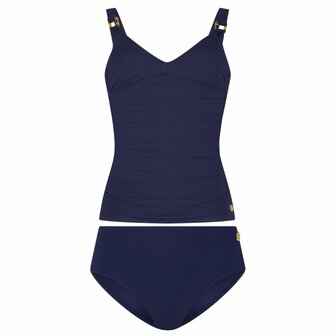 Ten Cate Beach Tankini V-Neck Padded Ink Blue 60664-60665_1640 | 33363