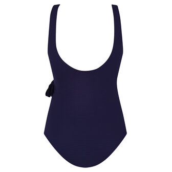 Ten Cate Badpak V-Neck Padded Ink Blue 60672-1640 | 33357