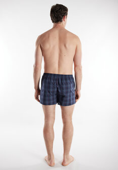 Tom Tailor Heren Pure Cotton Boxer 2-Pack Dark Blue 75293-5100-634 | 33596