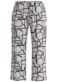 Tom Tailor Dames Pyjama Broek All-Over Print Cream 64205-6085-515 | 33561