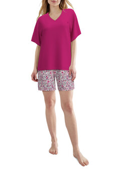 Tom Tailor Dames Shortama Fuchsia 60418-6085-425 | 33564