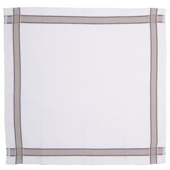 Tiseco Heren Zakdoeken 6P Grey 7020 | 33455