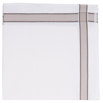 Tiseco Heren Zakdoeken 6P Grey 7020 | 33455