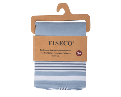 Dames Zakdoeken 6P Indigo 7130 | 33450