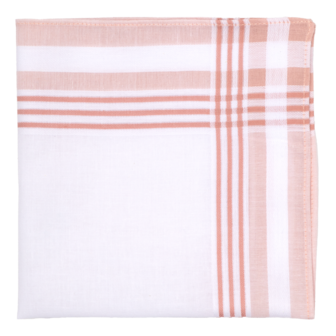 Dames Zakdoeken 6P Rose 7120 | 33445