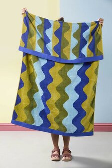 KAAT Strandlaken Waves Blue Green 336399 | 33530