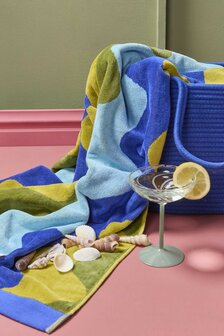 KAAT Strandlaken Waves Blue Green 336399 | 33530