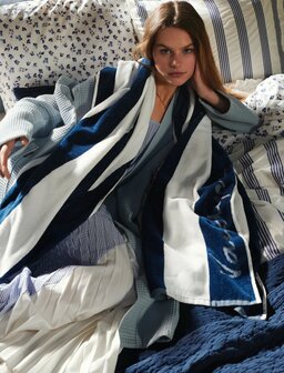 Vandyck Palma Strandlaken Blue Ink BAWA26101-199 | 33580