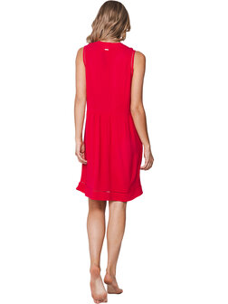 Pastunette Beach Dress Dark Pink 311261-336-1-220 | 33585