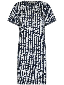 Pastunette Dames Nachthemd Dark Blue Korte Mouw  111261-226-1 | 33576