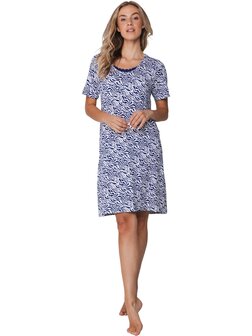 Pastunette Dames Nachthemd Dark Blue 111261-154-1 | 33575