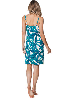 Pastunette Dames Spaghettidress Turquoise 111261-200-1 | 33588