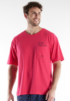Tom Tailor Heren Shirt Fuchsia 71502-4009-420 | 33593