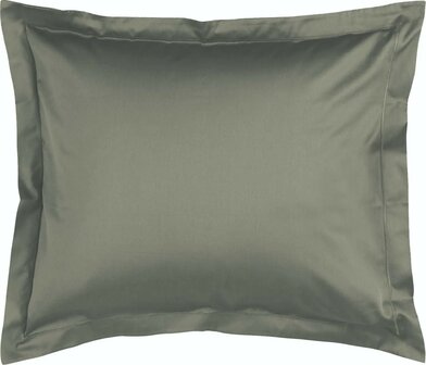 Linolux Uni Oxford Satijn Kussensloop Olive SL LNX3700OL | 27059