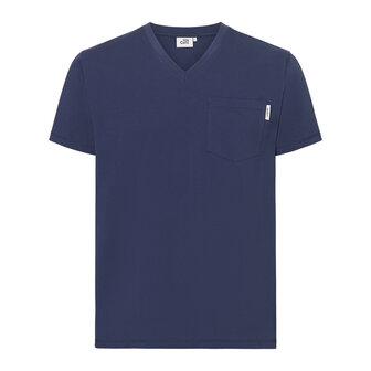 Ten Cate Men Lounge Shirt Short Sleeve Navy Indigo 60739-6168 | 33616