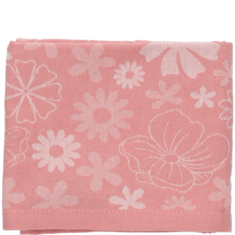 Bunzlau Castle Theedoek Flowerbed Pink 6374 | 33375