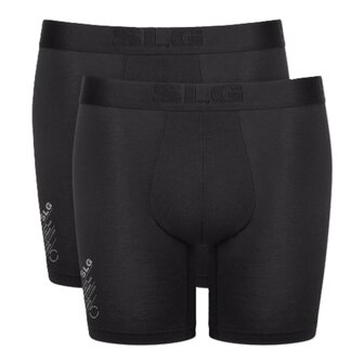 Sloggi Men SLG Base Soft Short 2-Pack Black 10226682-0004 | 33234
