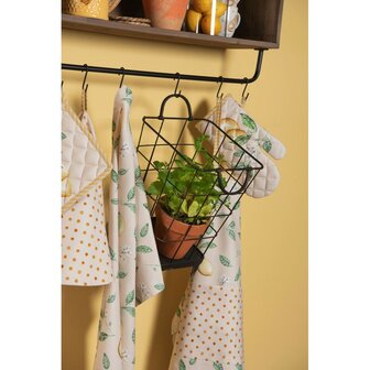 Clayre &amp; Eef Ovenwant Lemon LEL44 | 33541