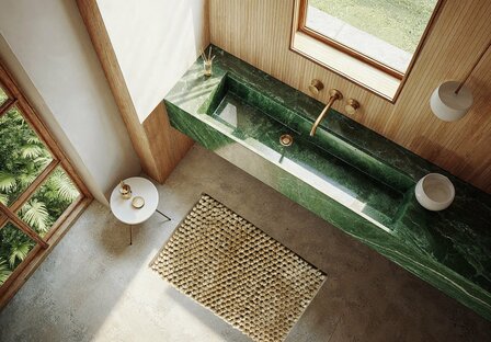 Heckett Lane Lusso Badmat Real Taupe  32619