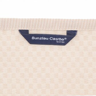 Bunzlau Castle Theedoek Small Check Sand 6449 | 33714