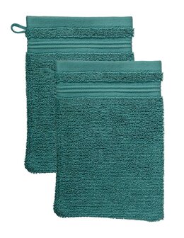 Beddinghouse Badgoed Sheer Uni Dark Green 25256