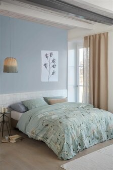 Ariadne At Home Dekbedovertrek Wind Green | 32552