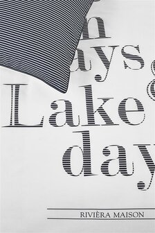 Rivi&egrave;ra Maison Dekbedovertrek Lake Days Navy 33755