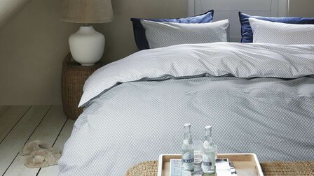 Rivi&egrave;ra Maison Dekbedovertrek Emery Blue Grey 33757