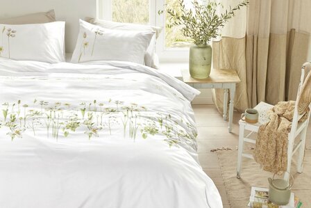 Marjolein Bastin Dekbedovertrek Amaryllis White 33763