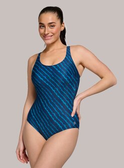 Ten Cate Swim Chloorbestendig Badpak Liquid Layers 60653-6220 | 33795
