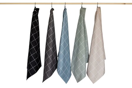 Jorzolino Theedoek Grote Ruit Grey TDJOR001 GR | 33813