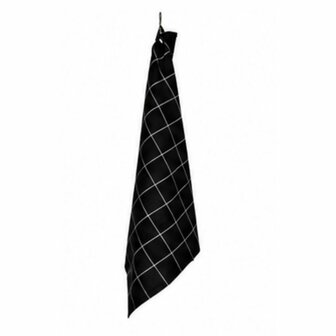 Jorzolino Theedoek Grote Ruit Black TDJOR001 ZW | 33815
