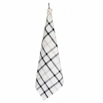 Jorzolino Theedoek Ruit Grey Black Sand TDJOR003 T1 | 33821