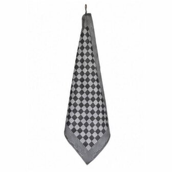 Jorzolino Theedoek Kleine Ruit Black TDJOR002 ZW | 33816