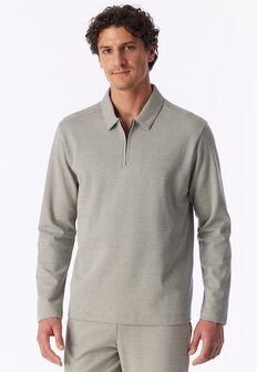 Schiesser Men Polo Shirt Bright Taupe 5541214-239 | 33859