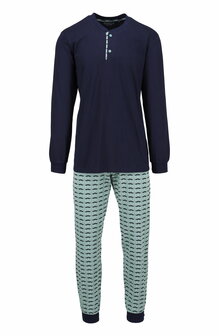 Ringella Men Pyjama Dark Navy 6541207-240 | 34118