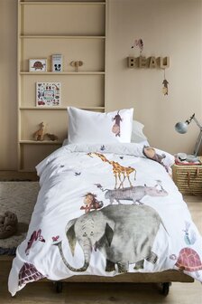 Beddinghouse Kids Flanel Dekbedovertrek Dieren van Fiep | 25049