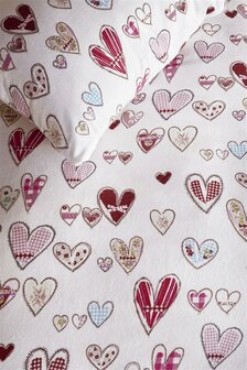Beddinghouse Kids Flanel Dekbedovertrek Sweethearts Multi | 34148
