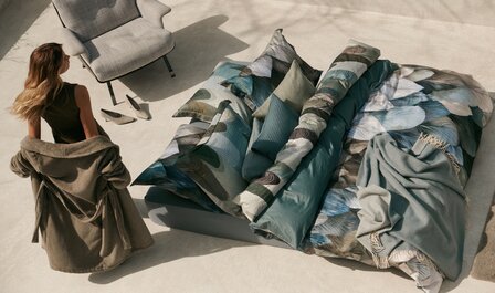 Vandyck Dekbedovertrek Dawnpetal Faded Denim SAM126225-184 | 34088