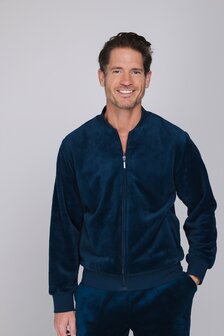 Pastunette Heren Flanel Huispak Dark Blue 182262-542-1 | 34104