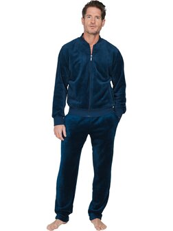Pastunette Heren Flanel Huispak Dark Blue 182262-542-1 | 34104