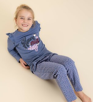 Charlie Choe Meisjes Pyjama Bijou Blue M61002 - 38 | 34301