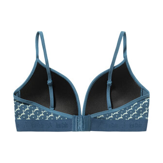 Ten Cate Girls Teens Bra Padded 2-Pack Happy Deer Sea 60868-6276 | 33996