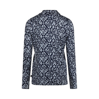 Charlie Choe Dames Doorknoop Shirt Blue Blizard M61131-38 | 34295