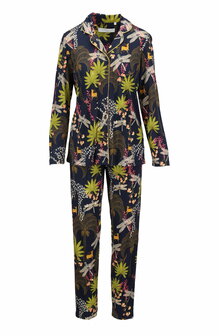 Ch&eacute;rie L&iacute;ne Dames Pyjama Doorknoop Night 6571206-286 | 34227