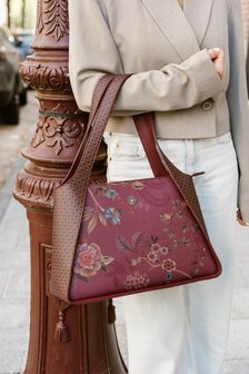 Pip Studio Filou Shoulderbag Medium Bodhi Flower Red W26-PIP51.273.483-UNI | 34253