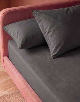 Essenza Essential Jersey Hoeslaken Antraciet 103116-100 | 33950